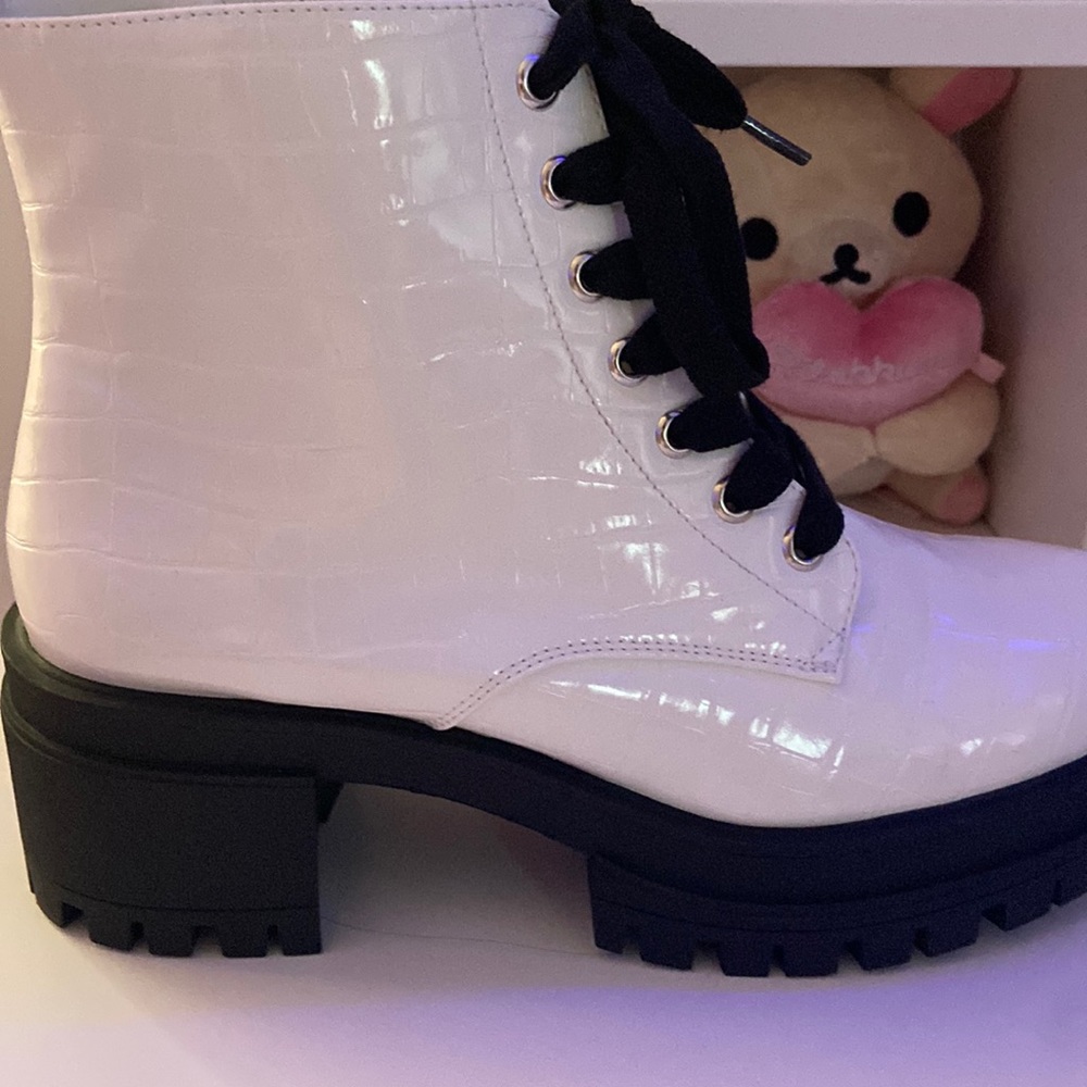 White boots